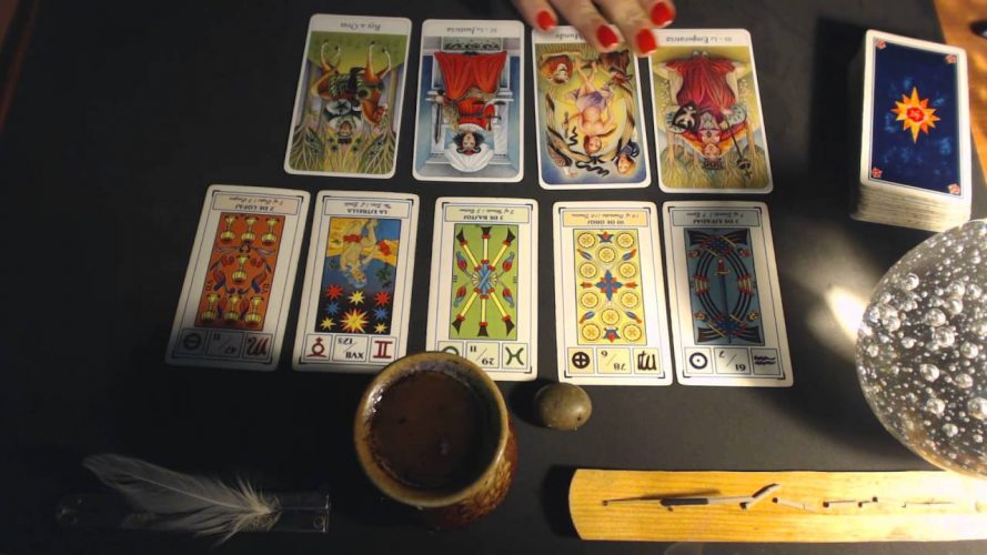 Tirada del Tarot en versión reducida